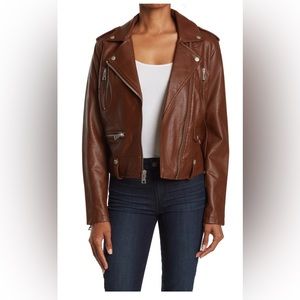 Levi’s faux leather moto jacket